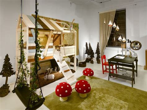 Adorable farmhouse style decor in kid's playroom. 20 Great Kid's Playroom Ideas - Decoholic