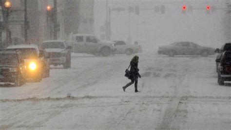 Spring Blizzard Pummels The Upper Midwest