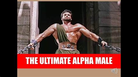 The Ultimate Alpha Male Steve Reeves Youtube