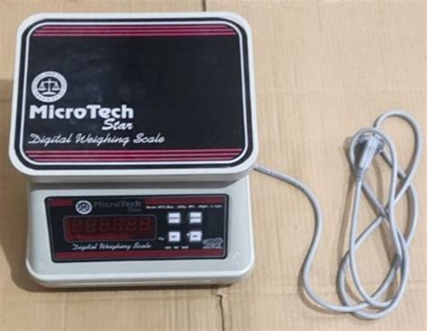 Abs Internal 20kg Micro Tech Digital Weighing Scale For Weighting Size 3 X 2 Feet At Rs 1500