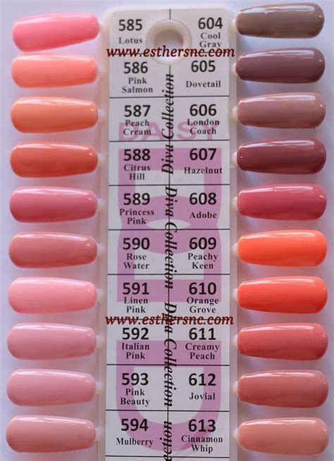 Image Result For Daisy Nail Design Color Charts Dnd Gel Polish Gel