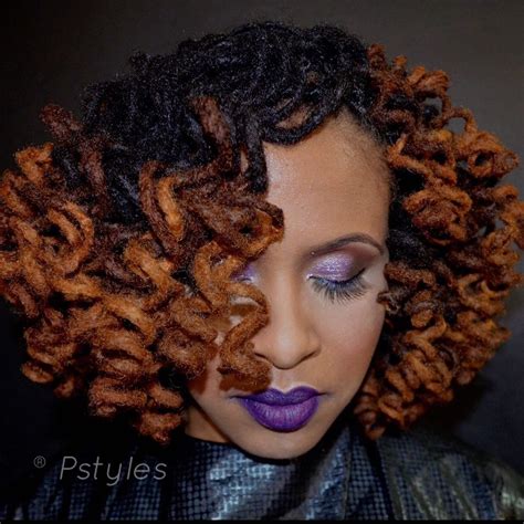 Dmv Pro Loctician Pstyles On Instagram “retwist And Curls With A Soft
