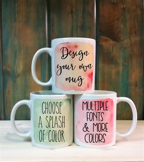 Kitchen And Dining Custom Mugs Home And Living Drink And Barware Pe