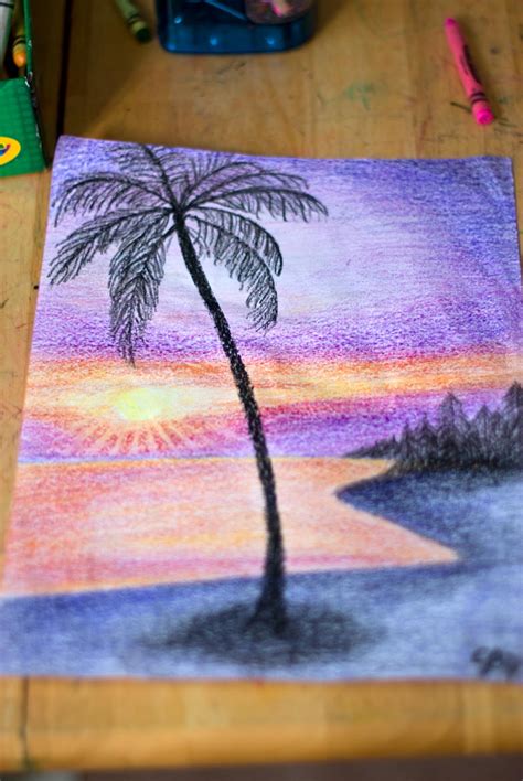 A Utah Moms Life In New Hampshire Amazing Crayon Drawing With Lee