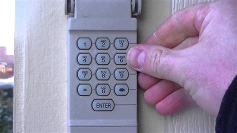 Change the code for a garage door opener with help from a. How to reset your garage door keypad pin number - YouTube