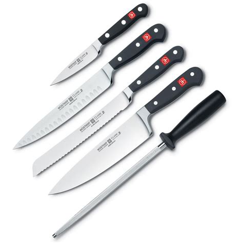 Wusthof Classic 5 Piece Chefs Knife Set 9746 Bbqguys