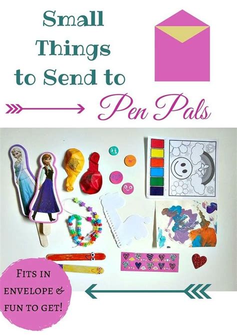 Before you peruse all these ideas, let me start with my tips for mailing packages because when you create gifts with love, you want them to. Small things to send to pen pals | Penpal, Pen pal gifts ...
