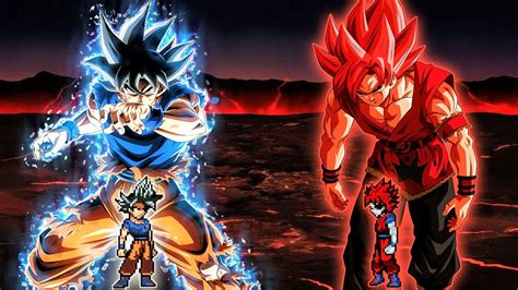 Goku Ui Opnew Vs Goku Terror Final In Jump Force Mugen Youtube
