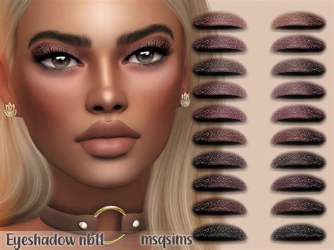 Msqsims Eyeshadow Nb11 Sims 4 Sims Eyeshadow