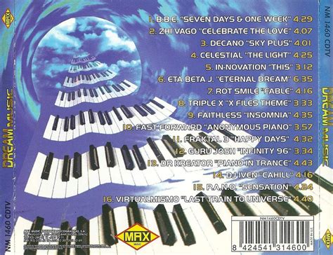 Dream Music 1 Cd 1996 Max Music Ellodance