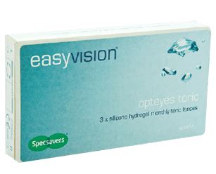 easyvision Monthly Opteyes Toric | Affordable Monthly Contact Lenses | Specsavers UK