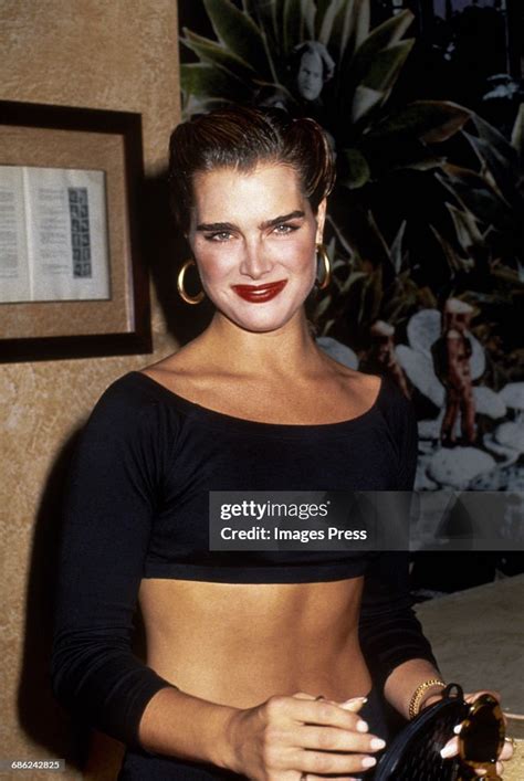 Brooke Shields Attends Premiere Of Death Becomes Her Circa 1992 In