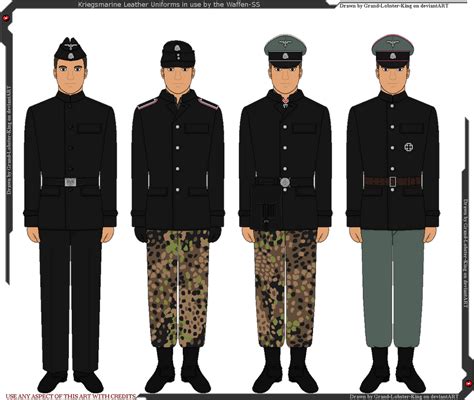 Waffen Ss Leather Panzer Uniforms By Grand Lobster King On Deviantart