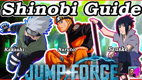 Jump Force Naruto Characters Movesets In Ranked Youtube