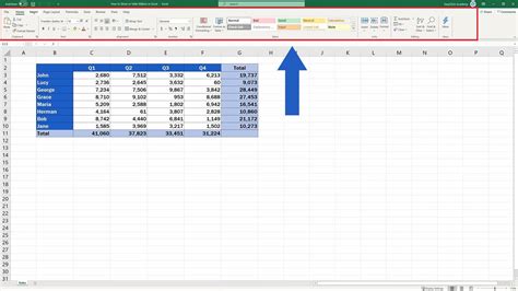 How To Show Or Hide The Ribbon In Excel Quick And Easy