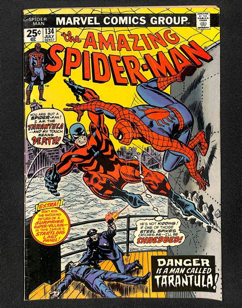 The Amazing Spider Man 134 1974 Comic Books Bronze Age Marvel