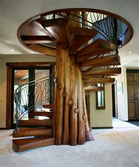 Tree Trunk Staircase Sebastianbridges