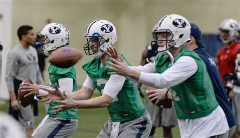 Byu Football Cougars Conclude Camp Turn Attention To Nebraska The Salt Lake Tribune