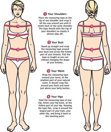 How To Take Your Measurements For Sizing A Dress Good To Know For Many
