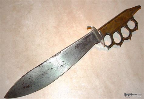 Arsenal knives is more than just a knife supplier. Springfield Arsenal Prototype Knuckle Knife | E.W. Stone Knife