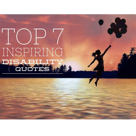 Top 7 Inspiring Disability Quotes - Muse Disability Services