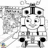 Coloring Thomas Pages Tank Engine Train Printable Print Friends Cartoon Kids Color Colouring Painting Childrens Drawings Beach Toys Games Sun sketch template