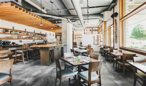 To achieve an industrial feel, a natural color palette is most commonly used.a mix of grays, neutrals and rustic colors can be seen in the space. Outstanding Industrial Design Restaurant Near Seattle's ...