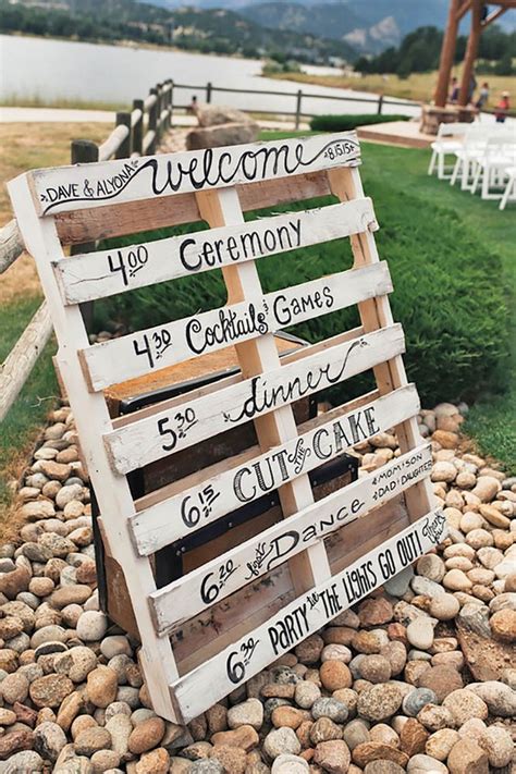 30 Rustic Wedding Signs And Ideas For Weddings Deer Pearl