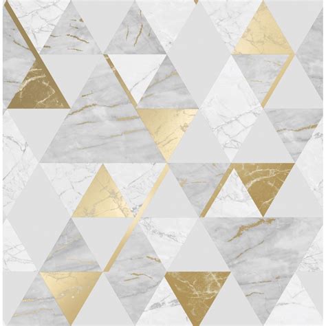 Onyx Marble Metallic Wallpaper White Gold Wallpaper From