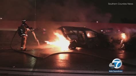 Dui Suspect Kills 2 In Fiery Norwalk Crash Abc7 Los Angeles