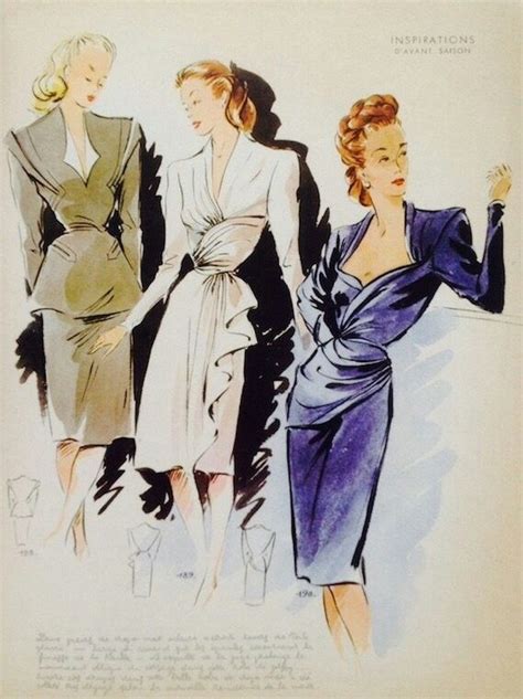 Parisian Fashion 1940s 1940s Fashion 1940s Fashion Women Fashion