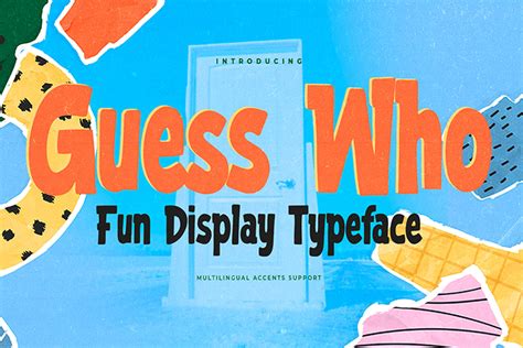 Guess Who Font Gassstype Fontspace