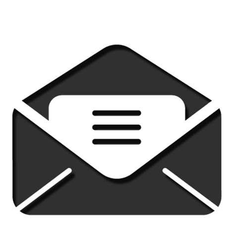 Email Icon Open Envelope Transparent Png Stickpng