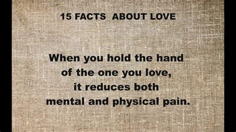 15 Love Facts In Relation