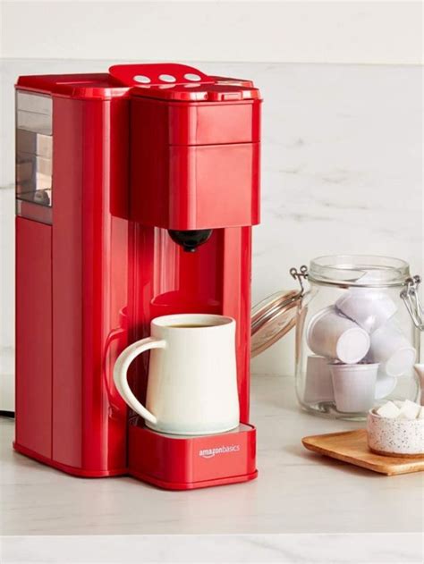 Amazon Basics Single Serve Capsule Coffee Maker Red Cuisinart Coffee Maker Keurig Coffee