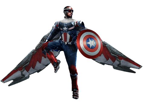 Advanced Graphics Falcon Captain America Life Size Cardboard Cutout