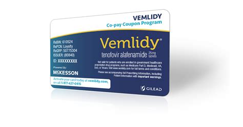 We did not find results for: VEMLIDY® (tenofovir alafenamide) | Co-pay Coupon Program | Advancing Access® Program