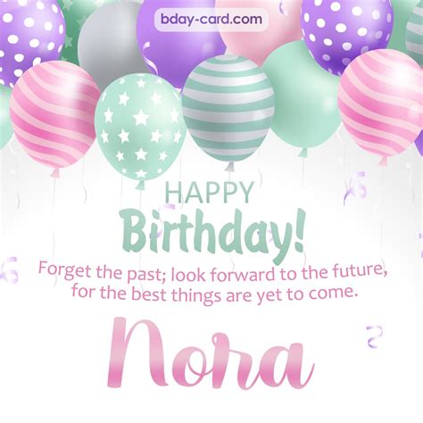 Birthday Images For Nora 💐 — Free Happy Bday Pictures And Photos Bday