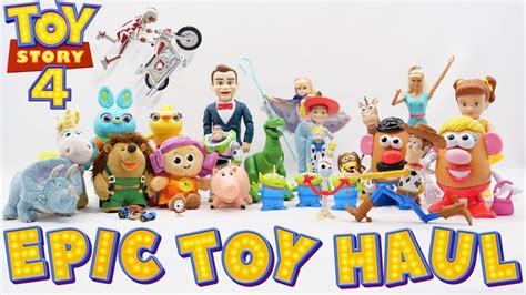 Toy Story 4 Toys Epic Haul Unboxing Youtube