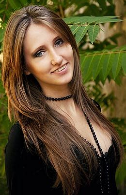 Amazing Single Women From Ukraine Nikolaev Viktoriya Yo Hair Color Brown Haired
