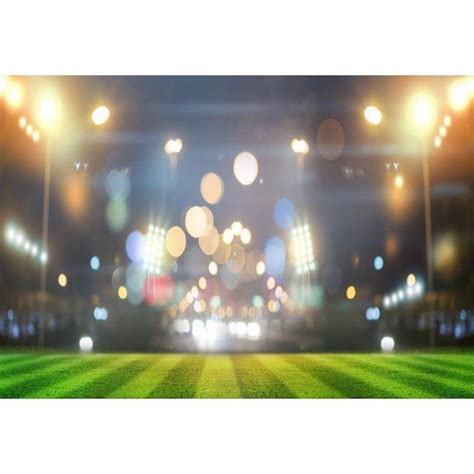 Buy Sports Bokeh Stadium Backdrop Night Football Field Photography