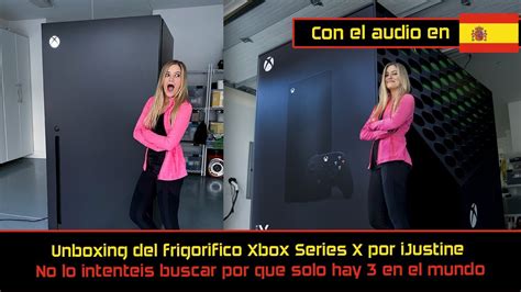 Frigorífico Mod Xbox Series X Unboxing De Ijustine En Español Youtube