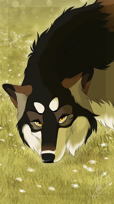 Pin By 𝕽𝖔𝖘𝖊𝖒𝖊𝖗𝔶 On Fantasy Canine Art Anime Wolf Drawing Cute Wolf