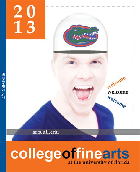 Uf College Of Fine Arts Welcome Guide On Behance