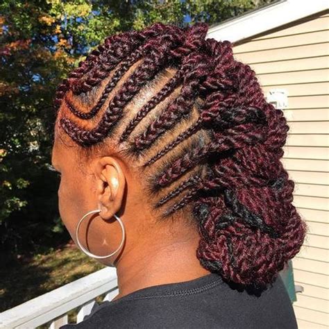 30 Glamorous Braided Mohawk Hairstyles For Girls And Women Hairstyles