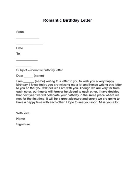 2024 Birthday Letter Templates Fillable Printable Pdf And Forms Handypdf