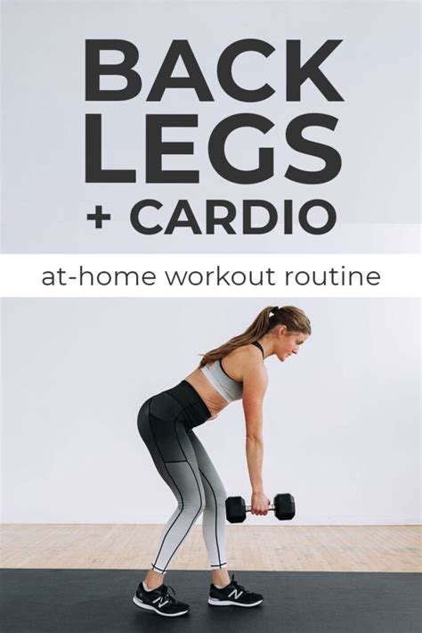 30 Minute Legs And Back Workout Strength Cardio Savage Rose