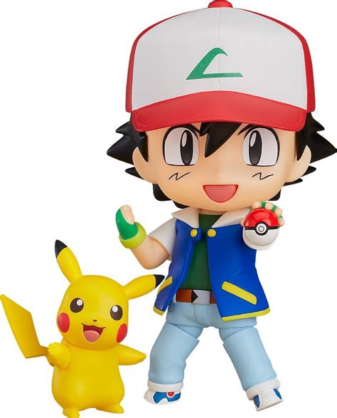Ash And Pikachu Nendoroid Figure At Mighty Ape Nz