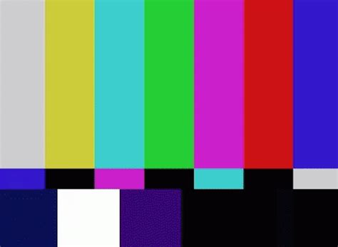 Cropped Tv Static Color Bars Error Page Foolish Watcher