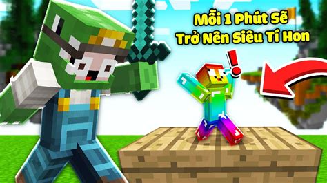 Bedwars Khangg Troll T Gaming Trong ChẾ ĐỘ 1 PhÚt SẼ TrỞ NÊn TÍ Hon